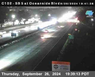 SB 5 at Oceanside Blvd