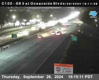 SB 5 at Oceanside Blvd