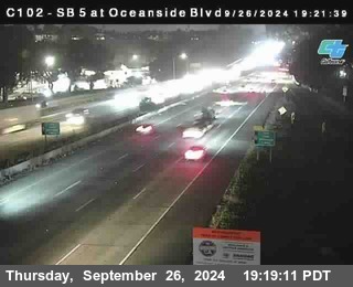 SB 5 at Oceanside Blvd