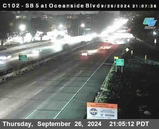 SB 5 at Oceanside Blvd