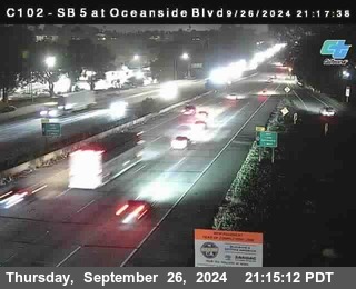 SB 5 at Oceanside Blvd