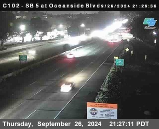 SB 5 at Oceanside Blvd