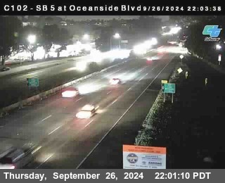 SB 5 at Oceanside Blvd