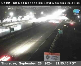 SB 5 at Oceanside Blvd