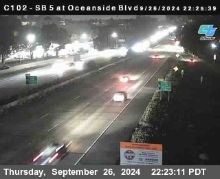 SB 5 at Oceanside Blvd