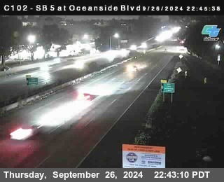 SB 5 at Oceanside Blvd