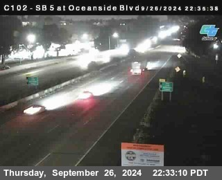 SB 5 at Oceanside Blvd