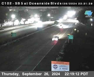 SB 5 at Oceanside Blvd