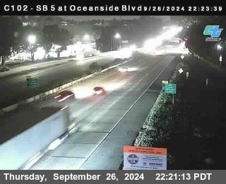 SB 5 at Oceanside Blvd