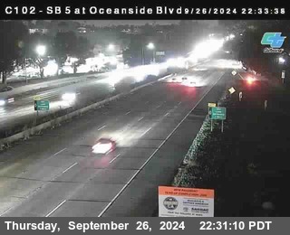 SB 5 at Oceanside Blvd