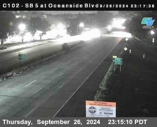 SB 5 at Oceanside Blvd