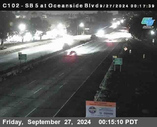 SB 5 at Oceanside Blvd