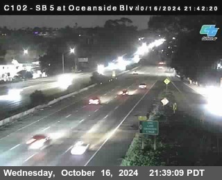 SB 5 at Oceanside Blvd