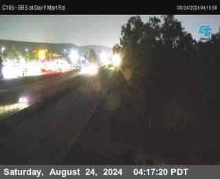 SB 5 at Dairy Mart Rd.