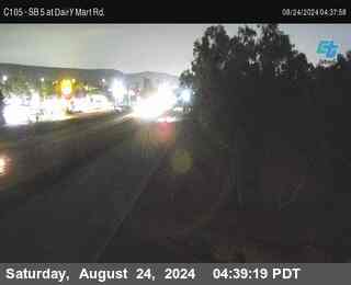 SB 5 at Dairy Mart Rd.