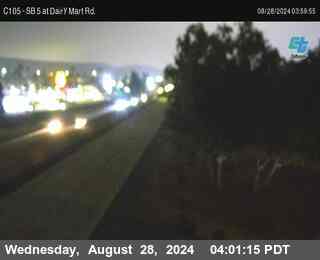 SB 5 at Dairy Mart Rd.