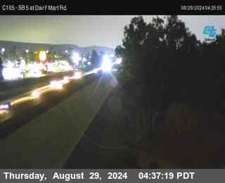 SB 5 at Dairy Mart Rd.