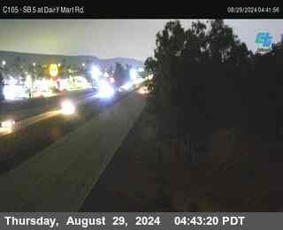 SB 5 at Dairy Mart Rd.