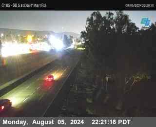 SB 5 at Dairy Mart Rd.