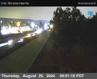 SB 5 at Dairy Mart Rd.