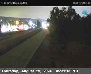 SB 5 at Dairy Mart Rd.