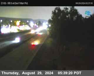 SB 5 at Dairy Mart Rd.