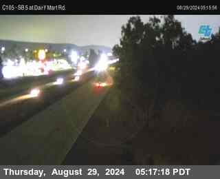 SB 5 at Dairy Mart Rd.