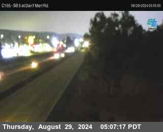 SB 5 at Dairy Mart Rd.