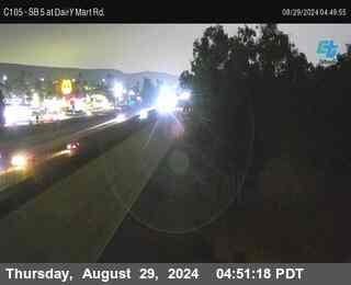 SB 5 at Dairy Mart Rd.