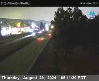 SB 5 at Dairy Mart Rd.