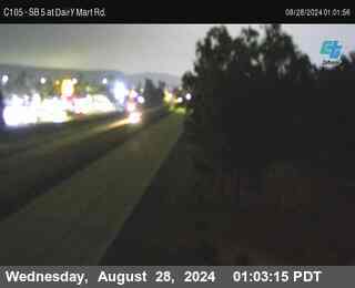 SB 5 at Dairy Mart Rd.