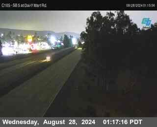 SB 5 at Dairy Mart Rd.