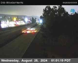 SB 5 at Dairy Mart Rd.