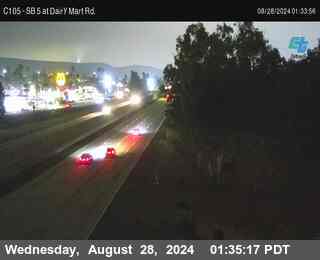 SB 5 at Dairy Mart Rd.