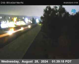 SB 5 at Dairy Mart Rd.