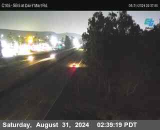 SB 5 at Dairy Mart Rd.