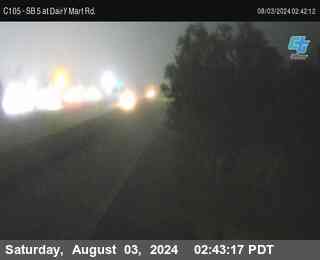 SB 5 at Dairy Mart Rd.