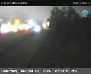 SB 5 at Dairy Mart Rd.