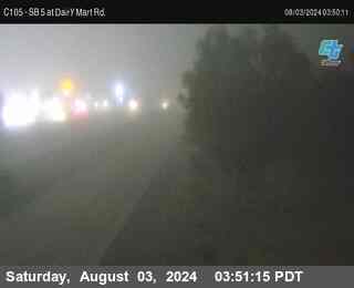 SB 5 at Dairy Mart Rd.