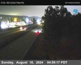 SB 5 at Dairy Mart Rd.