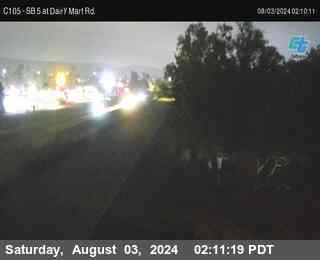 SB 5 at Dairy Mart Rd.