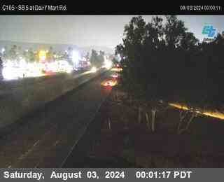 SB 5 at Dairy Mart Rd.