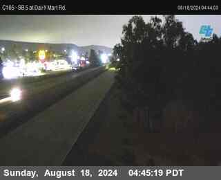 SB 5 at Dairy Mart Rd.