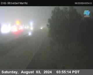 SB 5 at Dairy Mart Rd.