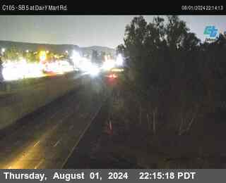 SB 5 at Dairy Mart Rd.