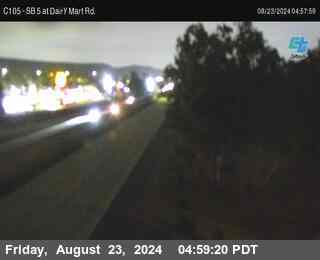 SB 5 at Dairy Mart Rd.