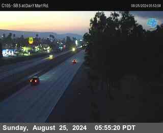 SB 5 at Dairy Mart Rd.