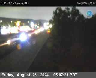 SB 5 at Dairy Mart Rd.