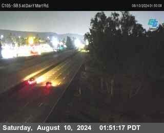 SB 5 at Dairy Mart Rd.