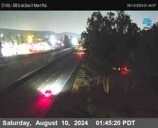 SB 5 at Dairy Mart Rd.